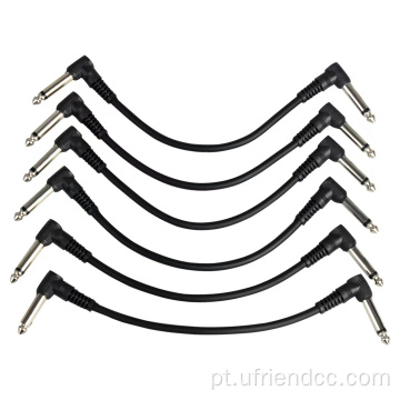 Som de alta fidelidade resistente ao conector de guitarra